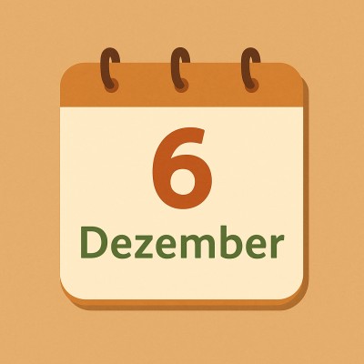 Historischer Kalender – 6. Dezember
